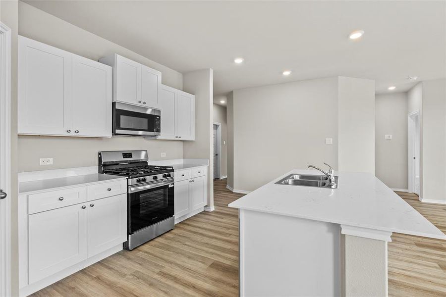 Furnished interior view inside a new home in , Fort Worth (Image 6). Furnished interior view inside a new home in , Fort Worth (Image 6).