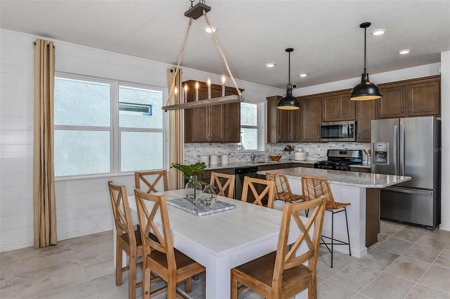 Furnished interior view inside a new home in Del Webb Sunbridge, St. Cloud (Image 6).