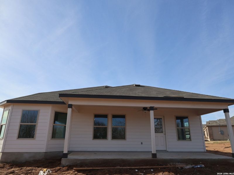 In-progress construction of a new home in Chaparral Ranch, Floresville, TX (Image 29).