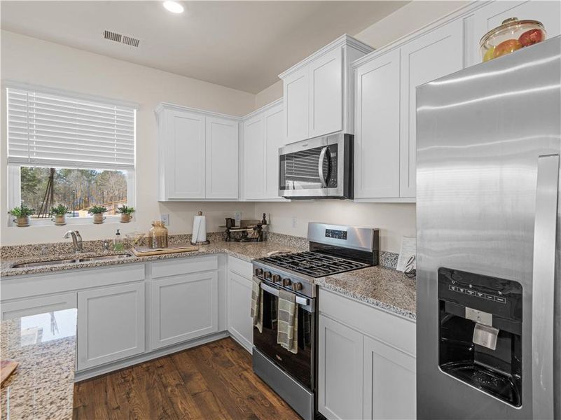 Furnished interior view inside a new home in Bridle Creek, Locust Grove (Image 26).