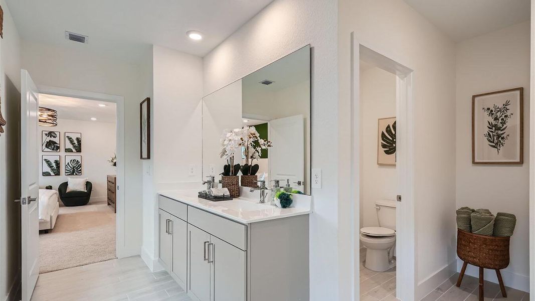 Galen Model primary bath vanity