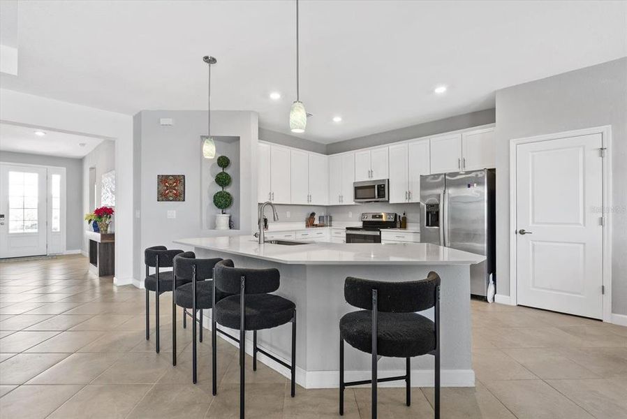 Furnished interior view inside a new home in , Englewood (Image 19).