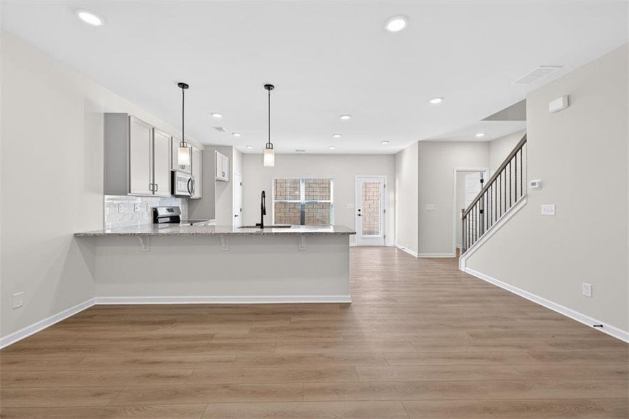 Spacious, unfurnished interior of a new home in Sanders Park, Austell (Image 28). Spacious, unfurnished interior of a new home in Sanders Park, Austell (Image 28).