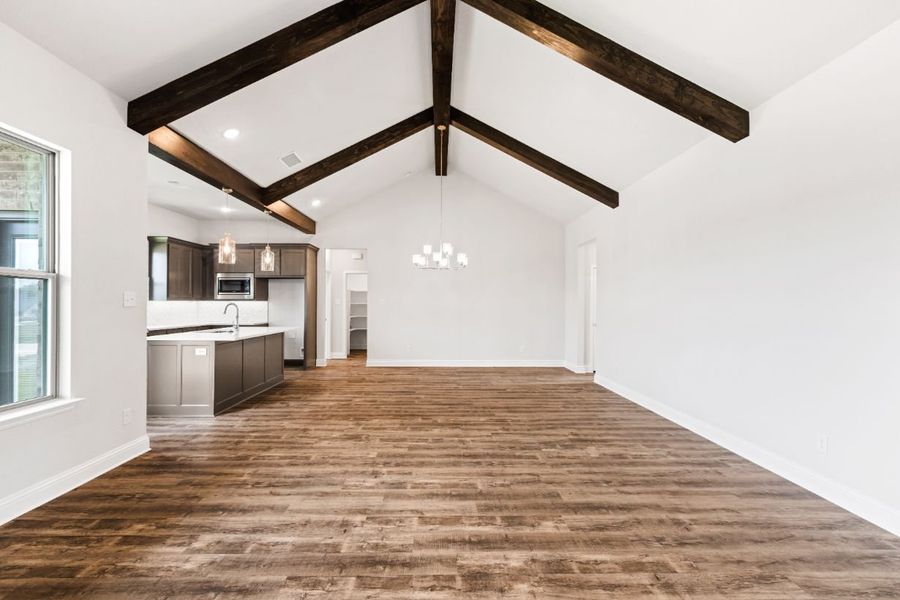 Representative furnished interior of a home built from the The Wilder by Doug Parr Custom Homes in Monarch Manor, Poolville (Image 9).