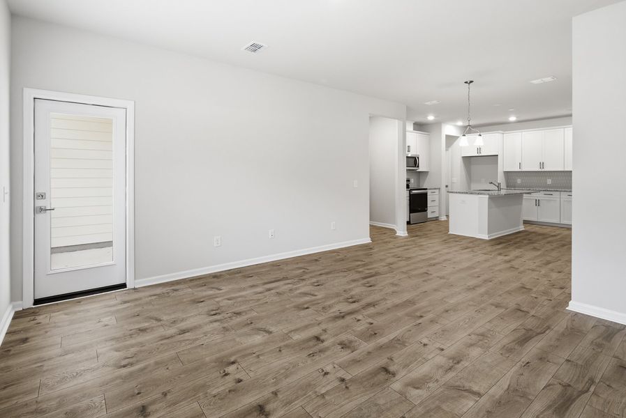 Spacious, unfurnished interior of a new home in Ashley Walk Townes, Charleston (Image 19). Spacious, unfurnished interior of a new home in Ashley Walk Townes, Charleston (Image 19).