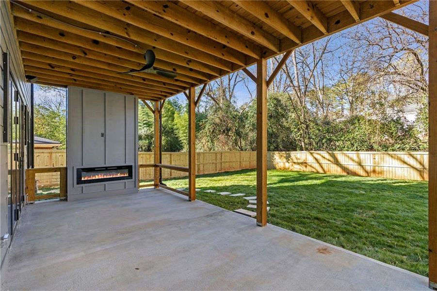 Exterior details and patio area of a home in , Decatur (Image 34).
