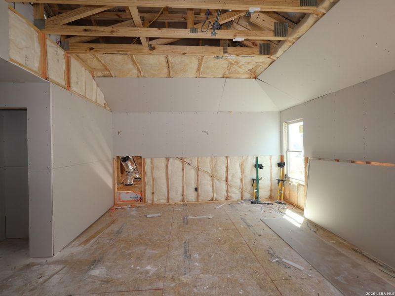 In-progress construction of a new home in Meadows at Clear Springs, New Braunfels, TX (Image 20).