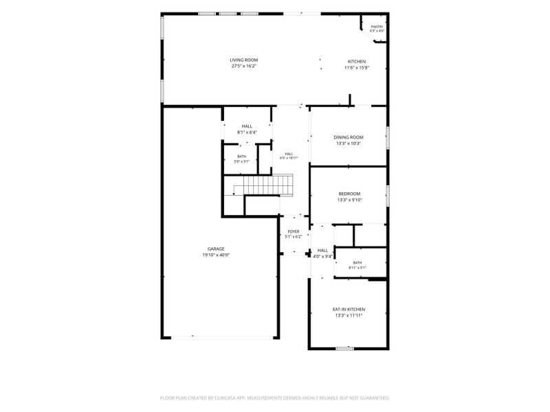 2D floor plan layout of this home in Limehouse Village: Arbor Series, Summerville, SC (Image 5).