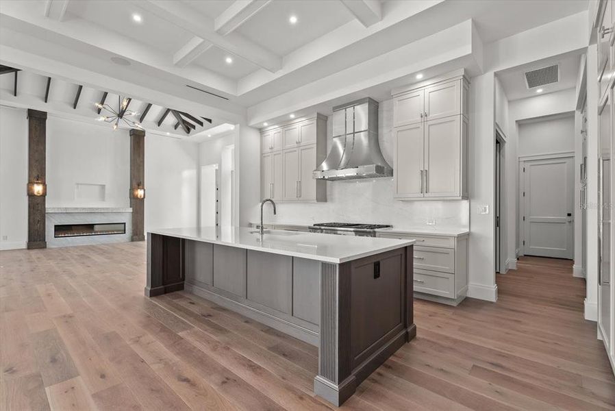 Furnished interior view inside a new home in , Sarasota (Image 18).
