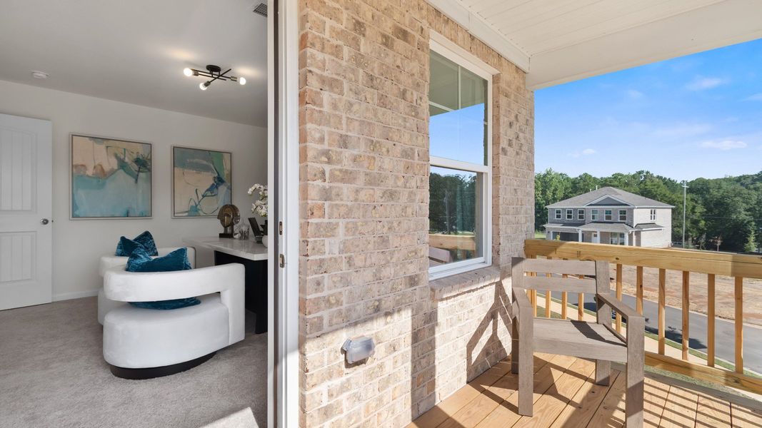 Furnished interior view inside a new home in Bowers Farm, McDonough (Image 28).