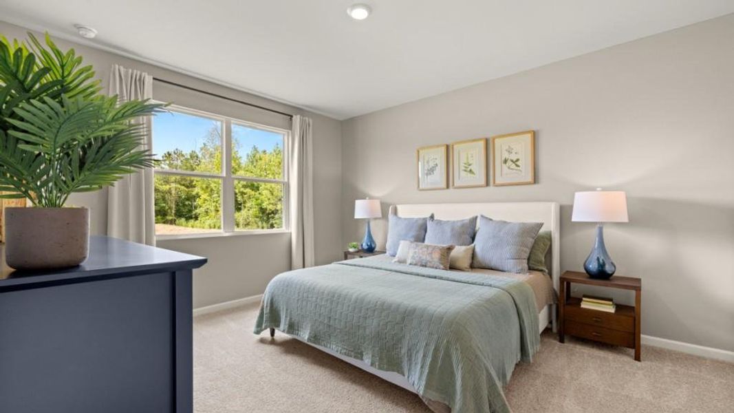 Furnished interior view inside a new home in Northberry, Rome (Image 17). Furnished interior view inside a new home in Northberry, Rome (Image 17).