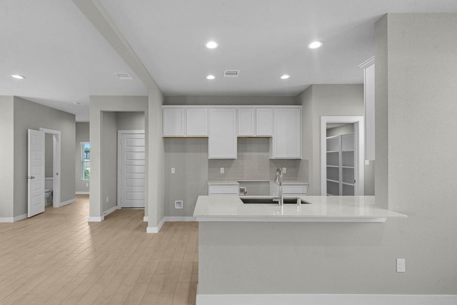 Furnished interior view inside a new home in Grand Oaks Village, Houston (Image 5). Furnished interior view inside a new home in Grand Oaks Village, Houston (Image 5).