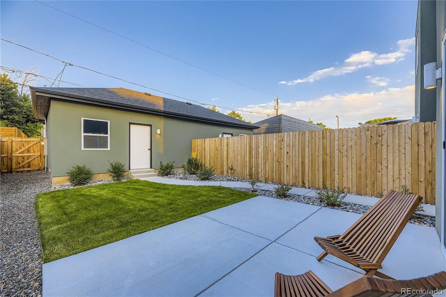 Front exterior of a new home in , Denver, CO, highlighting curb appeal (Image 24). Front exterior of a new home in , Denver, CO, highlighting curb appeal (Image 24).