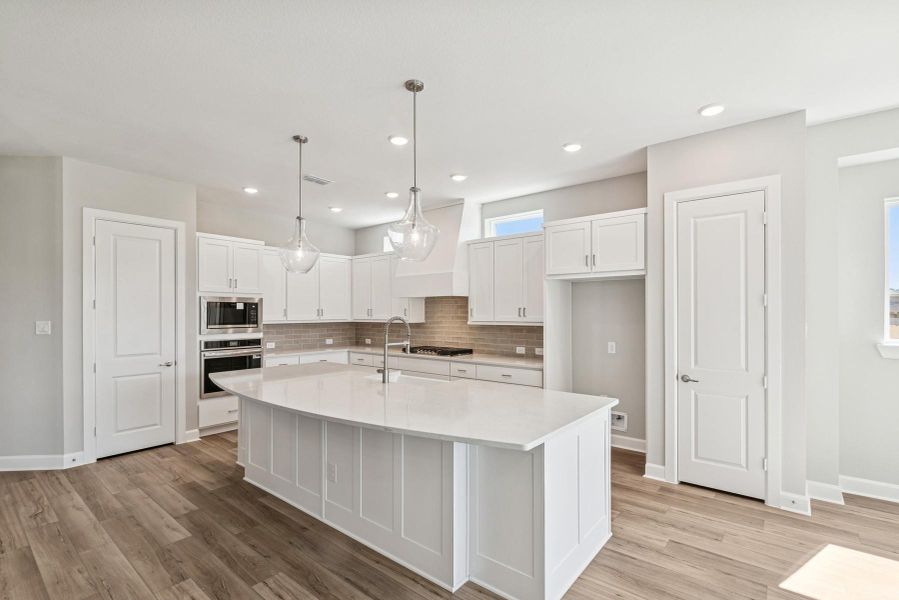 Furnished interior view inside a new home in ARTAVIA 65' Homesites, Conroe (Image 11).