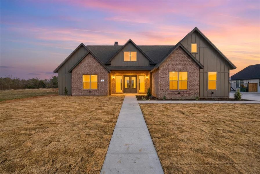 Front exterior of a new home in , West, TX, highlighting curb appeal (Image 24).