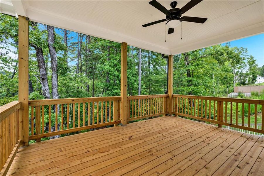 Spacious, unfurnished interior of a new home in Palmer Falls, Douglasville (Image 27).