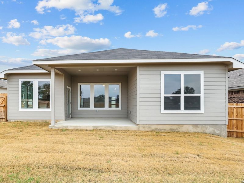Exterior details and patio area of a home in Royal Crest, San Antonio (Image 4). Exterior details and patio area of a home in Royal Crest, San Antonio (Image 4).