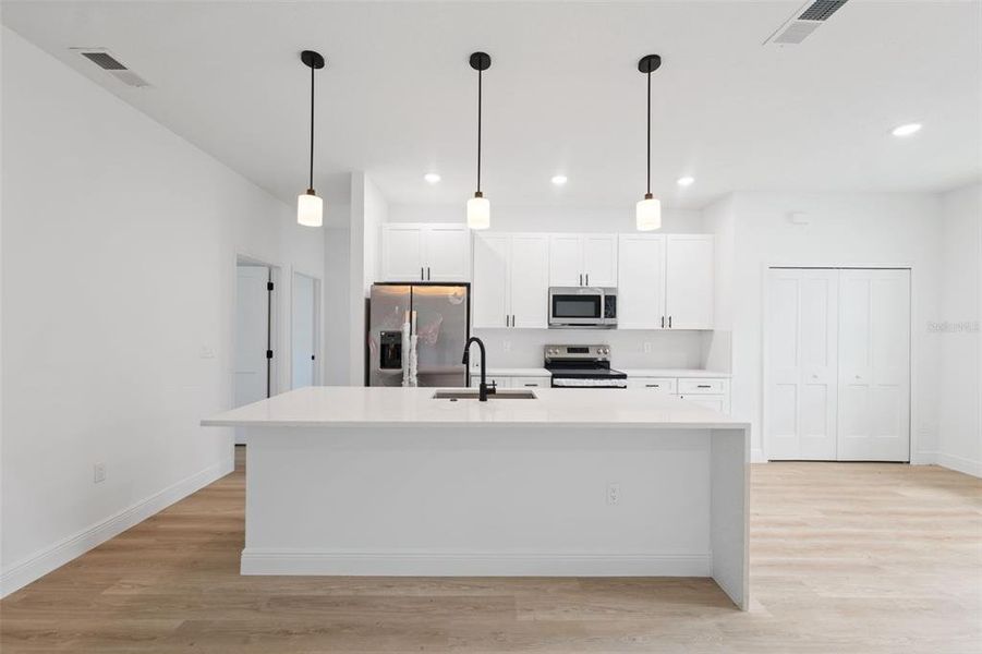 Furnished interior view inside a new home in , Ocala (Image 9). Furnished interior view inside a new home in , Ocala (Image 9).