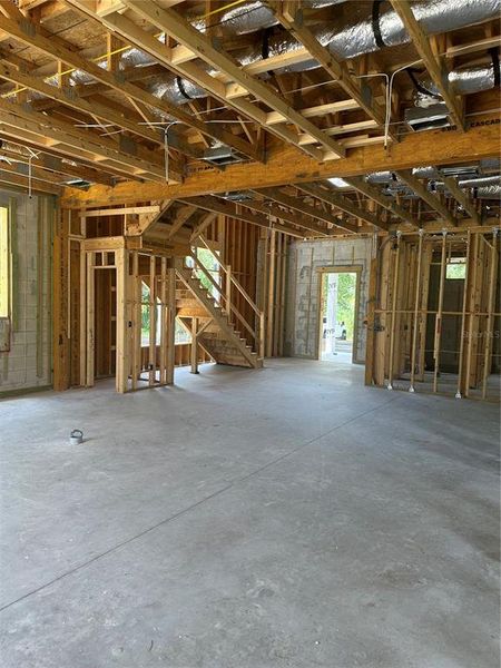 In-progress construction of a new home in , Winter Garden, FL (Image 42).