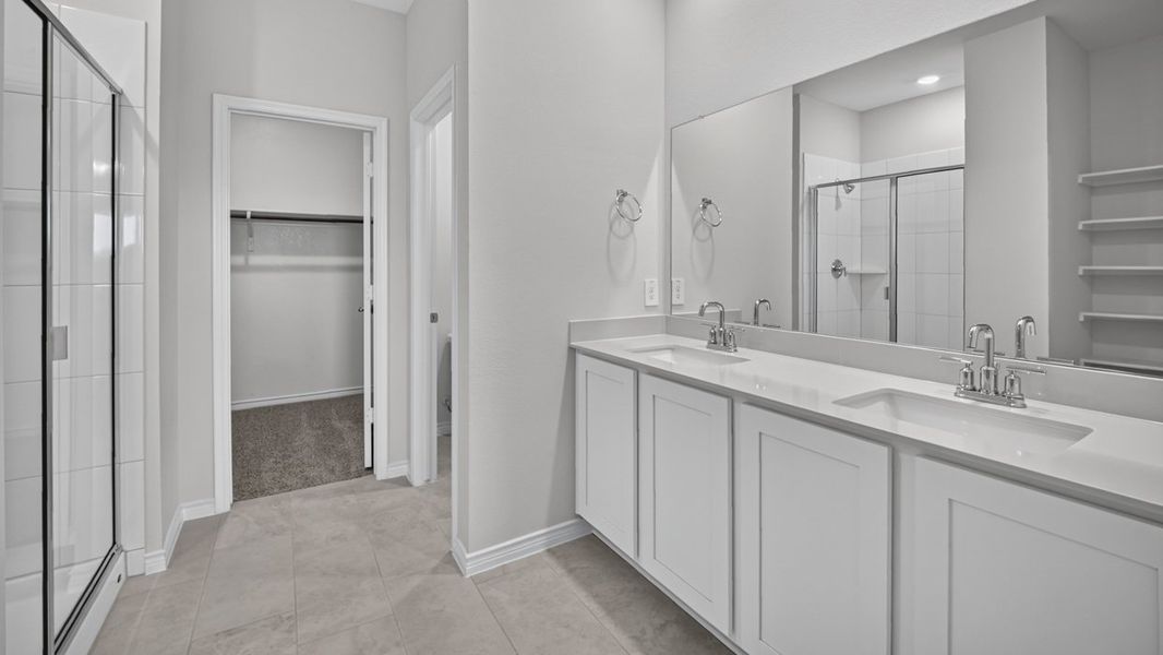 Representative furnished interior of a home built from the H231 Copaiba by D.R. Horton in Lilybrooke at Legacy Hills, Celina (Image 8).