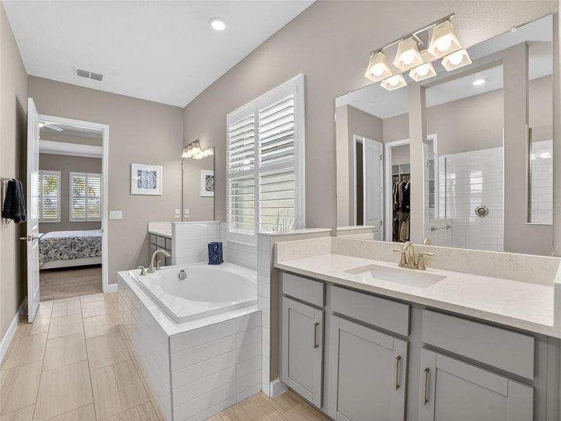 Furnished interior view inside a new home in , Parrish (Image 32).