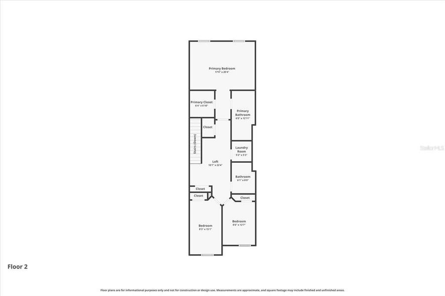 2D floor plan layout of this home in , New Port Richey, FL (Image 6).