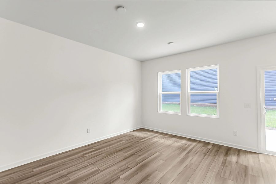 Representative unfurnished interior of a home built from the Compass by Starlight Homes in Pinckney Place, North Charleston (Image 17). Representative unfurnished interior of a home built from the Compass by Starlight Homes in Pinckney Place, North Charleston (Image 17).