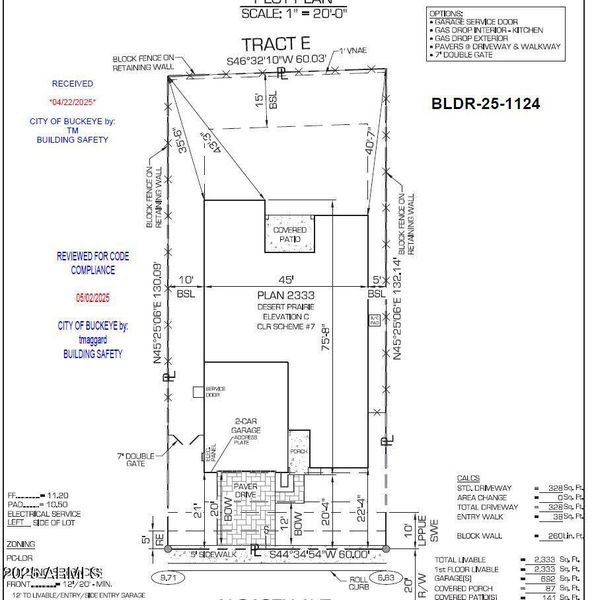SH 45 Lot 5024 Plot Plan SH 45 Lot 5024 Plot Plan