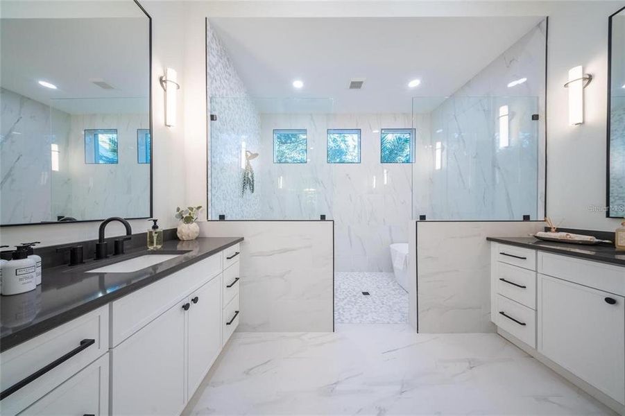 Furnished interior view inside a new home in , Sarasota (Image 19).