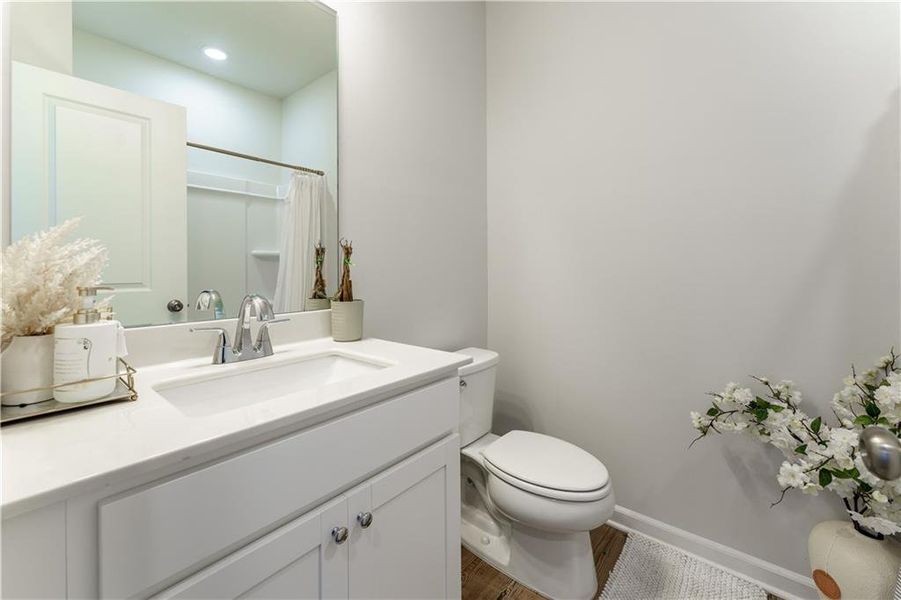 Furnished interior view inside a new home in Kingsley Creek, Lithonia (Image 8).