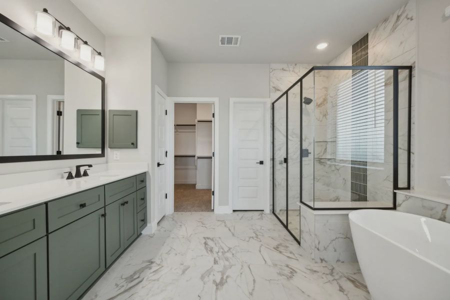 Representative furnished interior of a home built from the Avalon by Chesmar Homes in Silo Mills, Joshua (Image 6).