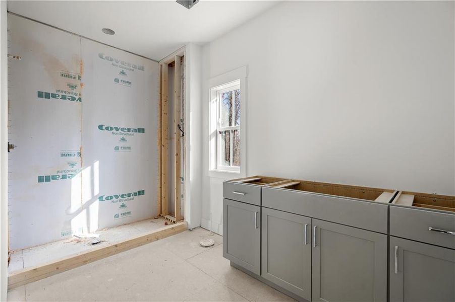 In-progress construction of a new home in , Canton, GA (Image 34).