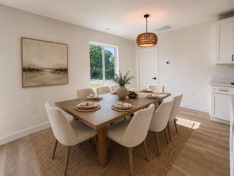 Furnished interior view inside a new home in , Summerfield (Image 5).