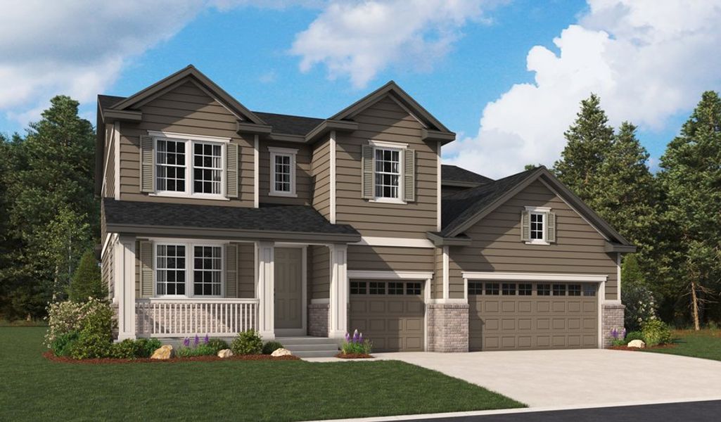 DillonII-R399-JacksonCreek Elevation C (3-car)