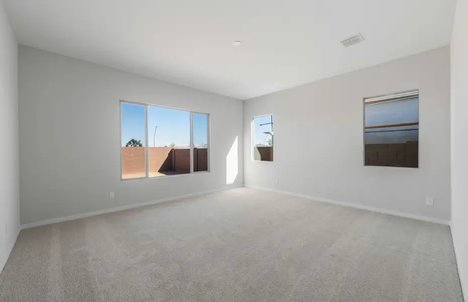 Spacious, unfurnished interior of a new home in Legado West, Queen Creek (Image 25). Spacious, unfurnished interior of a new home in Legado West, Queen Creek (Image 25).