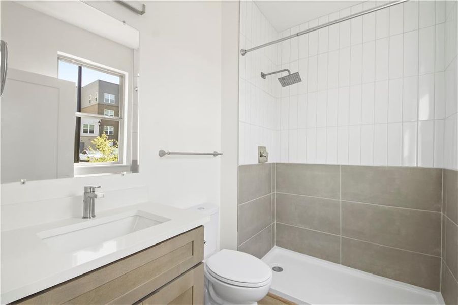 Furnished interior view inside a new home in , Atlanta (Image 4).