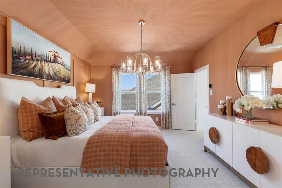 Furnished interior view inside a new home in Aster Park, McKinney (Image 15).