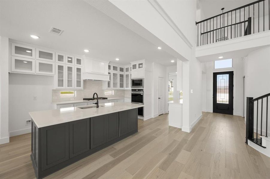 Furnished interior view inside a new home in Shady Valley Estates, Midlothian (Image 15).