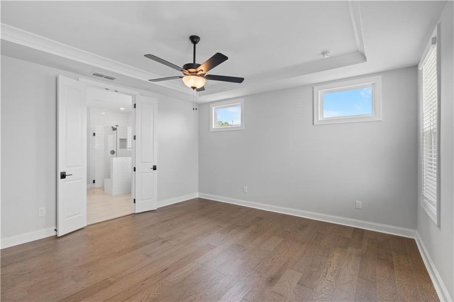 Spacious, unfurnished interior of a new home in Promenade at Sawnee Village, Cumming (Image 40).