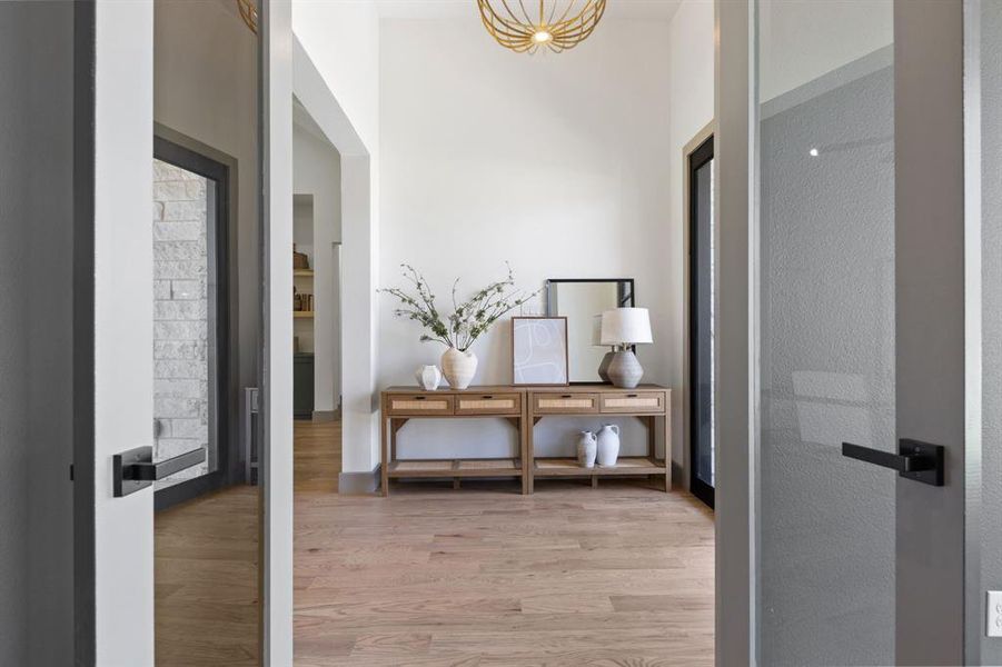 Furnished interior view inside a new home in , Red Oak (Image 12).