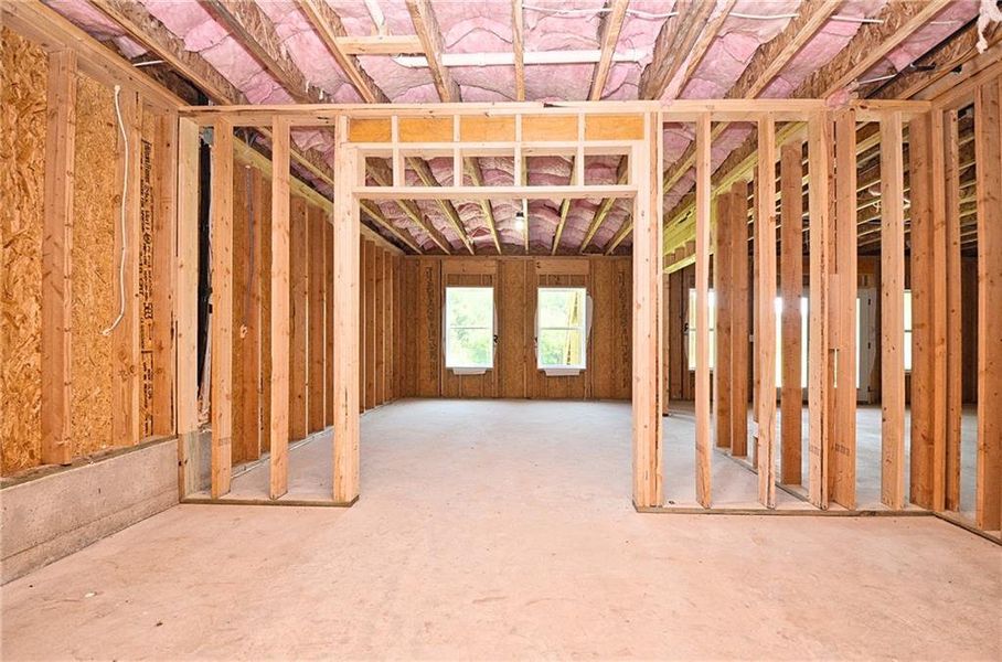 In-progress construction of a new home in , Monroe, GA (Image 64). In-progress construction of a new home in , Monroe, GA (Image 64).