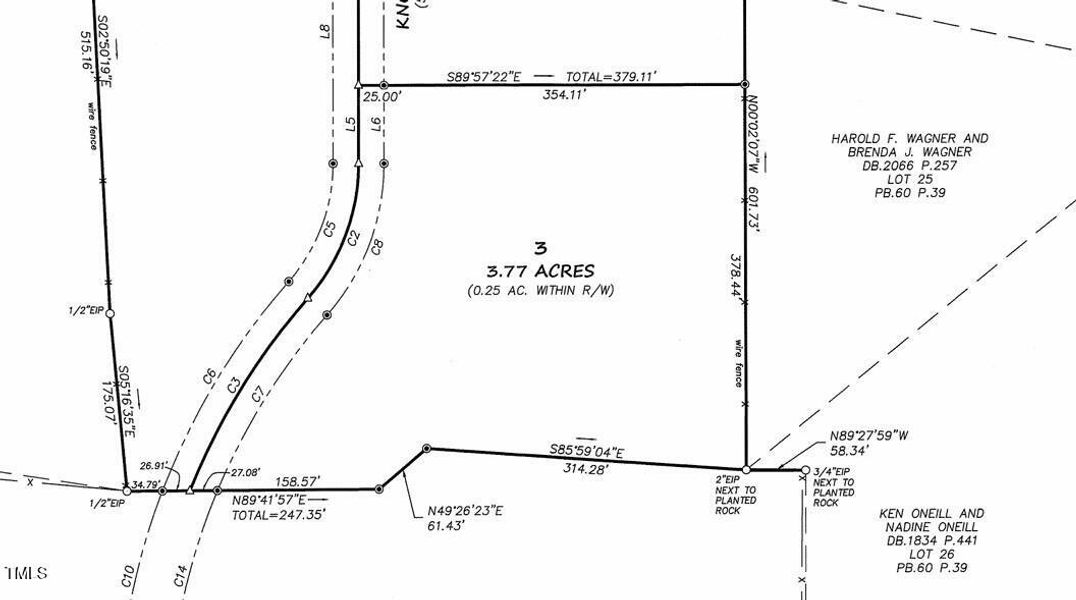 Lot 3 Knob Hill Survey