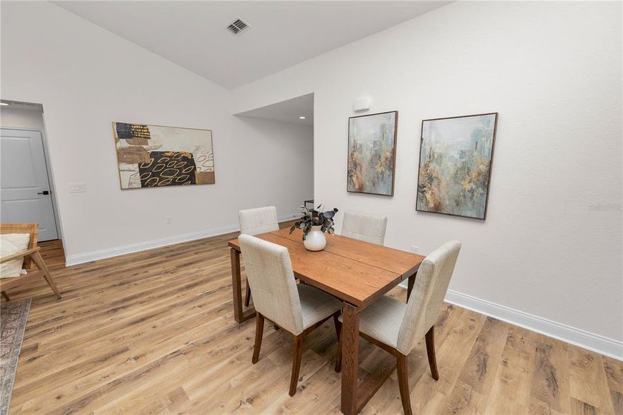 Furnished interior view inside a new home in , Eagle Lake (Image 7).