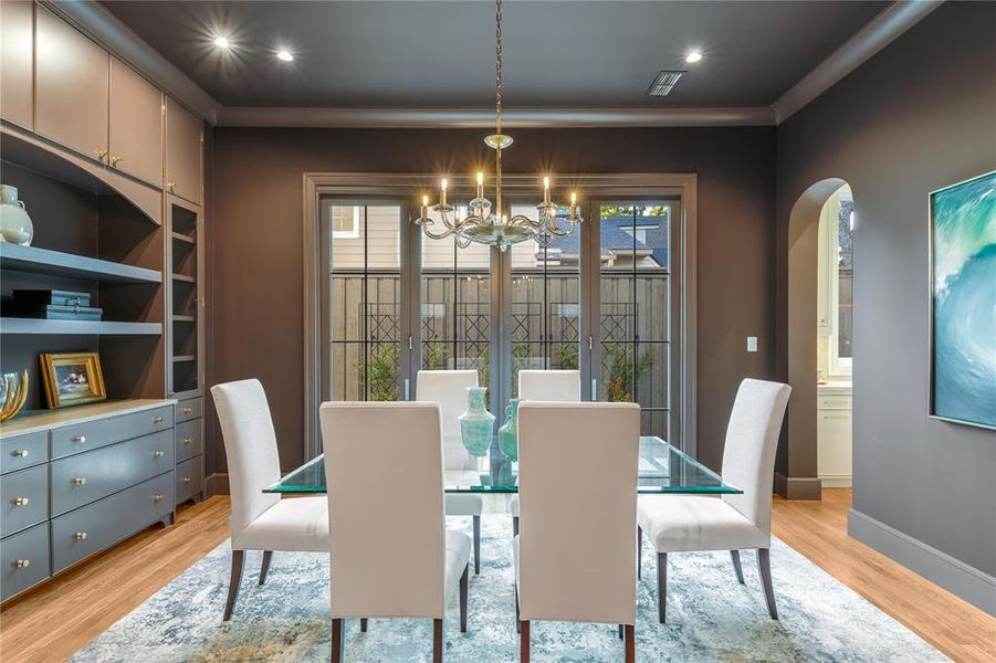 Furnished interior view inside a new home in , University Park (Image 31). Furnished interior view inside a new home in , University Park (Image 31).