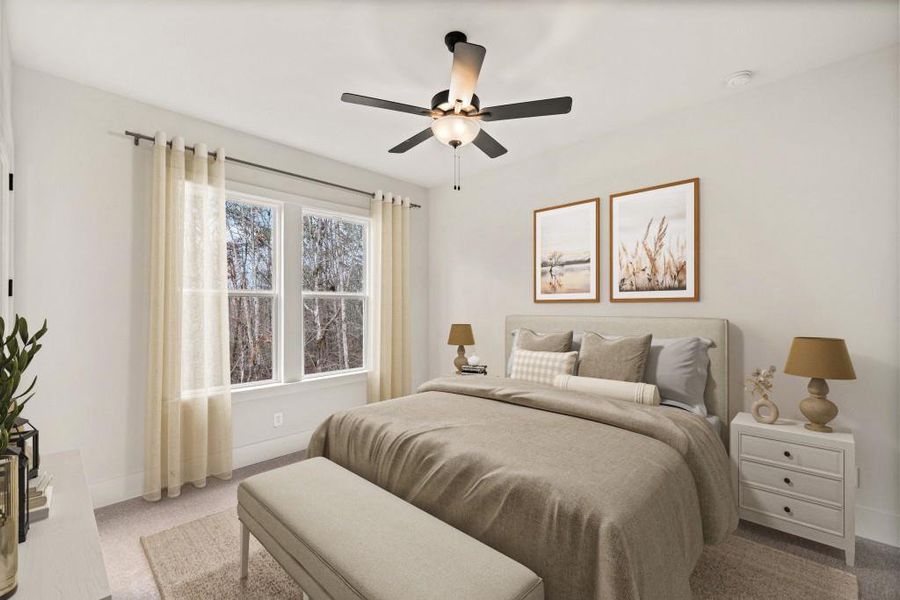 Furnished interior view inside a new home in , Ellijay (Image 6).