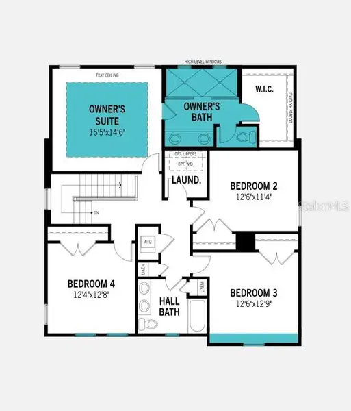 2D floor plan layout of this home in Celebration, Celebration, FL (Image 5).