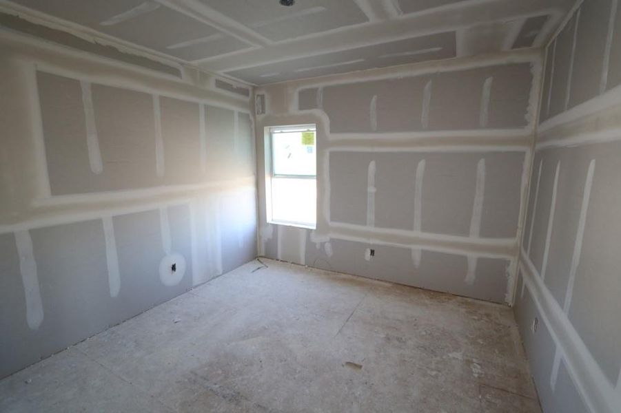 In-progress construction of a new home in Pomona 40' Homesites, Manvel, TX (Image 5).