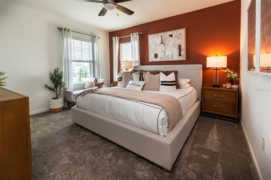 Furnished interior view inside a new home in , Clermont (Image 12).