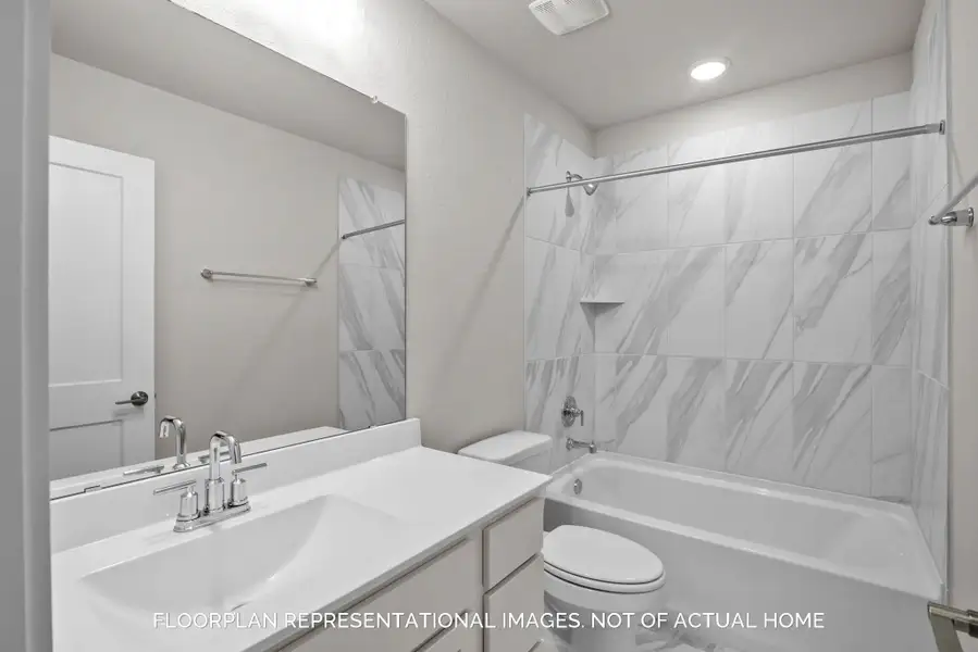 Furnished interior view inside a new home in Lone Star Landing, Montgomery (Image 7). Furnished interior view inside a new home in Lone Star Landing, Montgomery (Image 7).