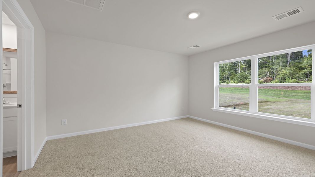 Spacious, unfurnished interior of a new home in Bentley Park, Greenwood (Image 26). Spacious, unfurnished interior of a new home in Bentley Park, Greenwood (Image 26).